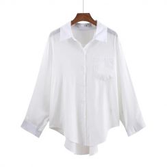 6 Pcs Womens Casual Loose Shirt